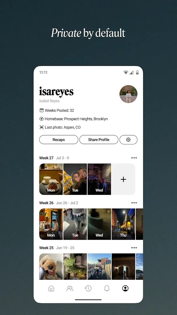 Retro – Photos with Friends screenshot 2